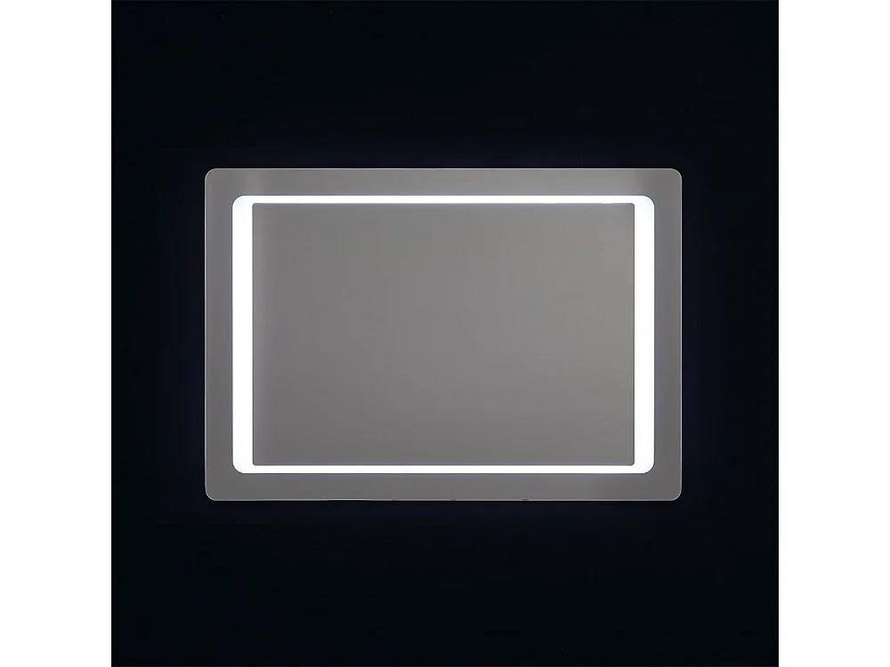 Miroir 100X70 De Salle De Bain Rétroéclairé Avec Led Réversible