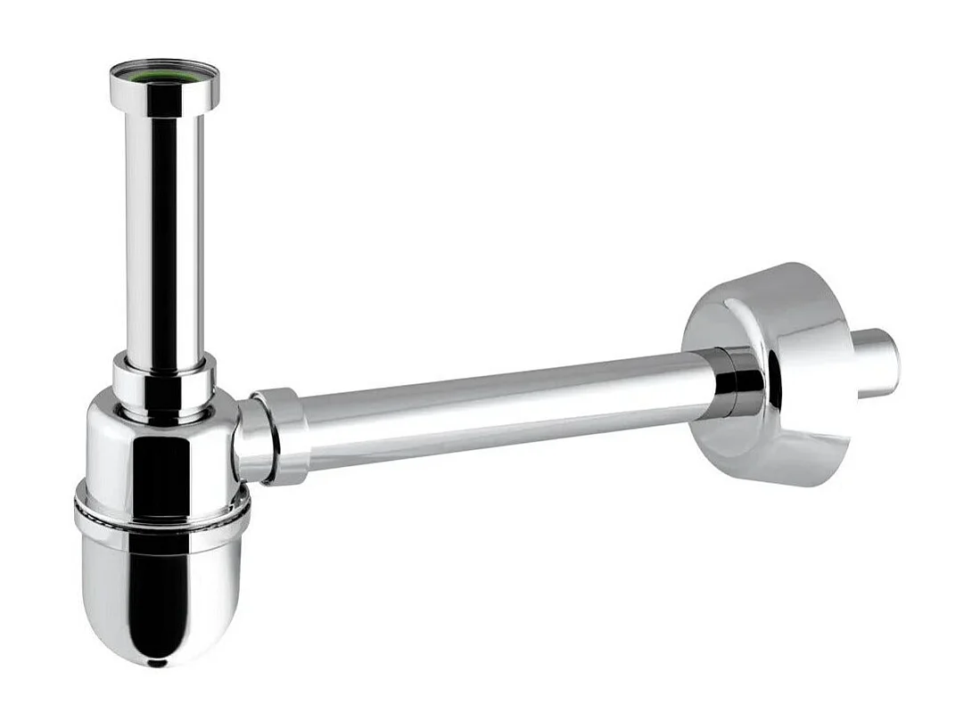 Siphon Chromé De Forme Classique