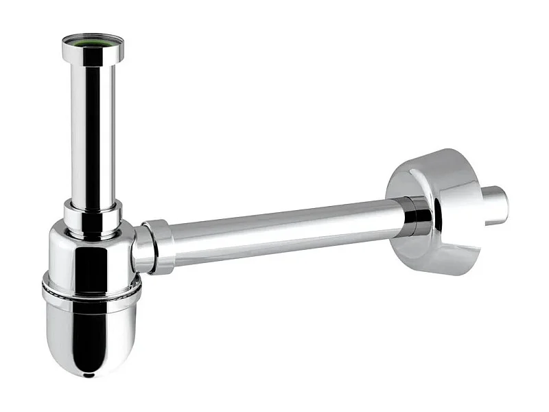 Siphon Chromé De Forme Classique