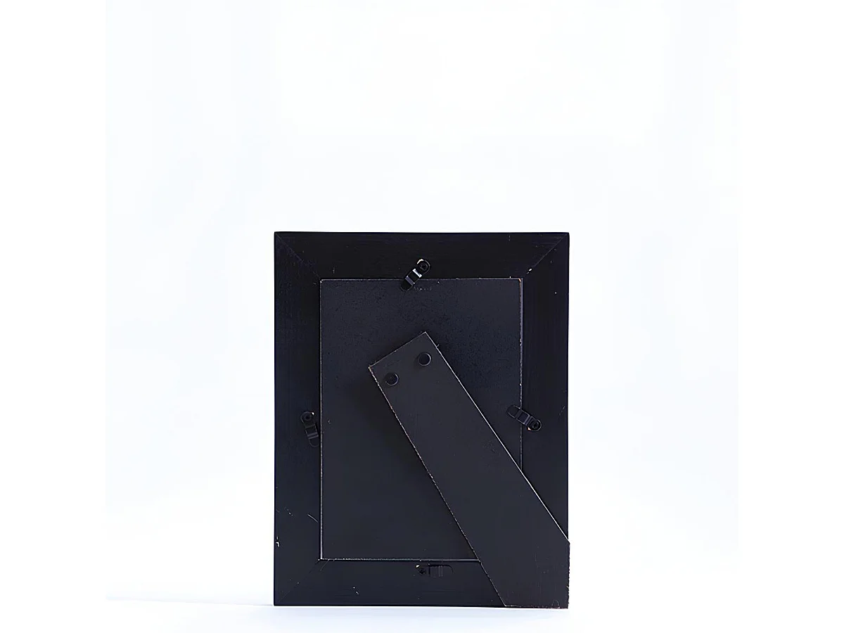 Cadre Photo Haiku en pin noir 13x18 - Noir