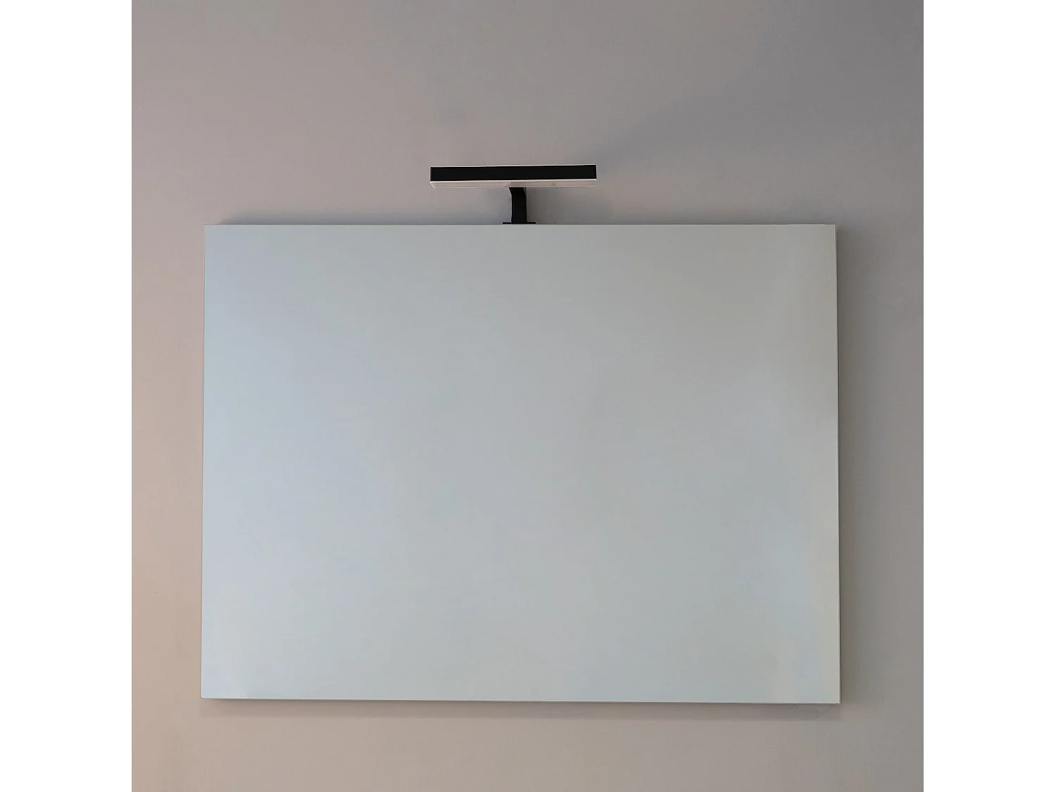 Applique Led Pour Miroir De Salle De Bain Avec Finition Noire 20X5x12.5 | Nettuno