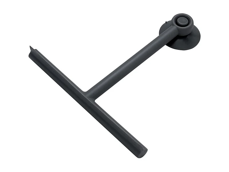 Essuie-Glace Noir Mat Avec Fixation Par Ventouse | Sandalo