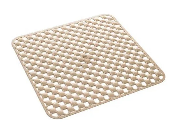 Slip Mat Douche Modèle Geo 53X53 Cm Beige