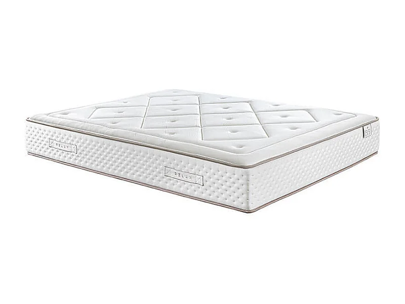 Colchón muelles ensacado Gaviota Oro 31 cm visco-grafeno-160x200-Blanco