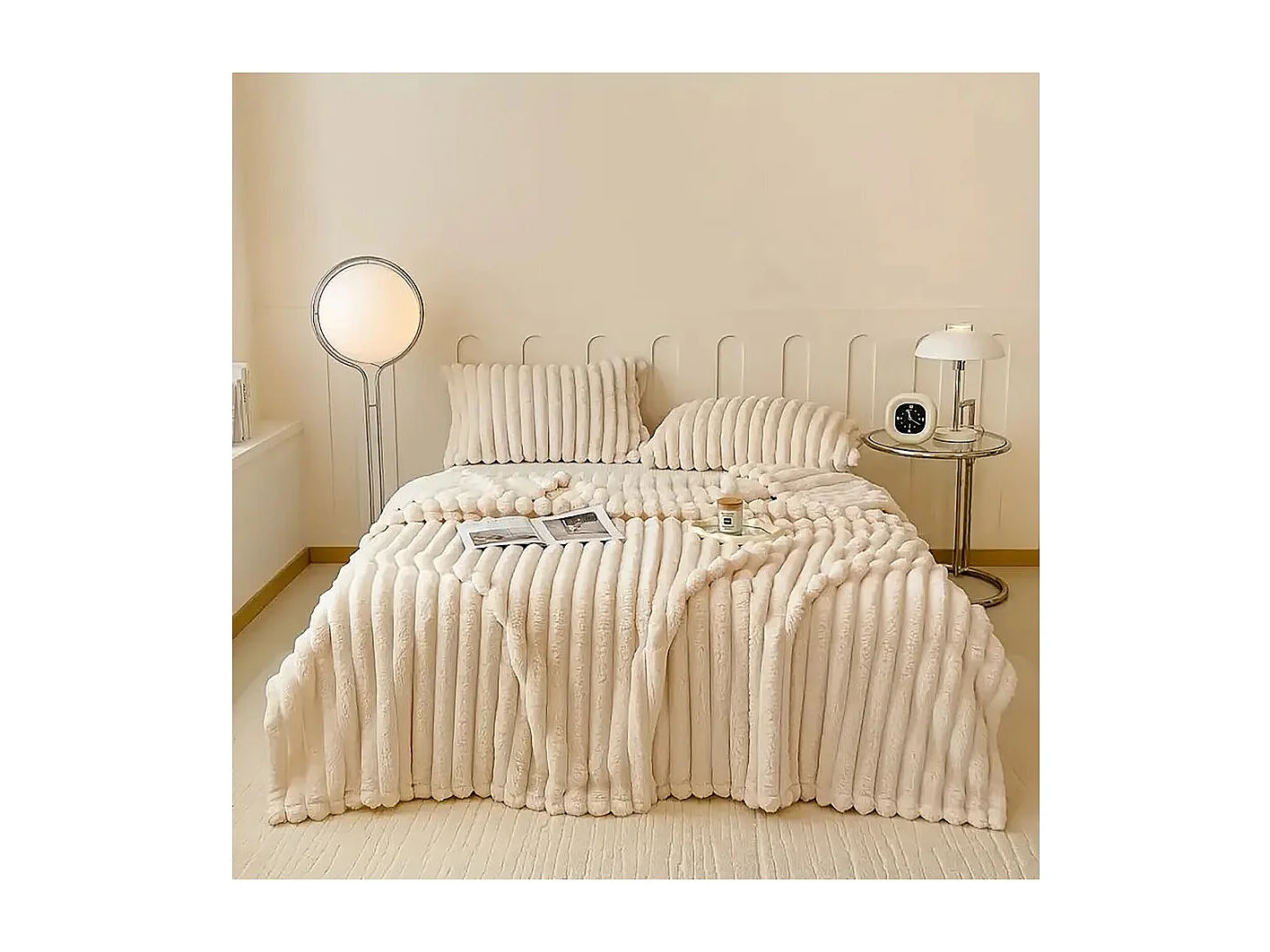 Plaid - 1.00 x 1.50 m - Beige