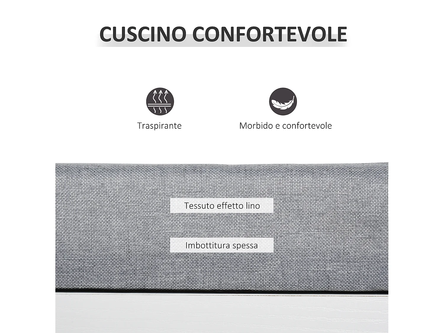 Poltrona a dondolo per interni con braccioli e cuscini in legno