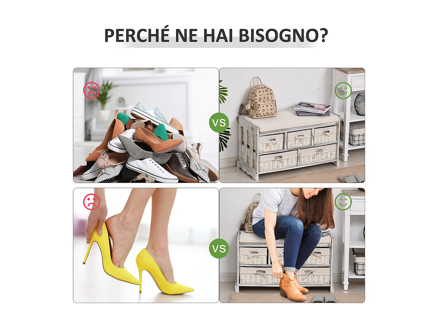 Poltrona a dondolo per interni con braccioli e cuscini in legno