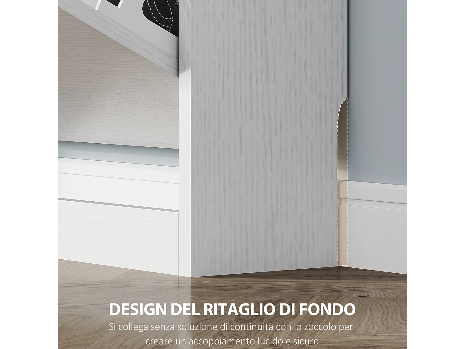 Scarpiera salvaspazio slim con 3 ante a ribalta scarpiera ingresso