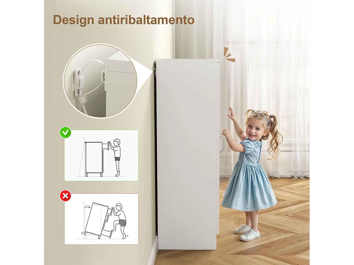 Scarpiera ingresso con 2 ante scarpiera armadio multiuso a 6 ripiani regolabili in legno