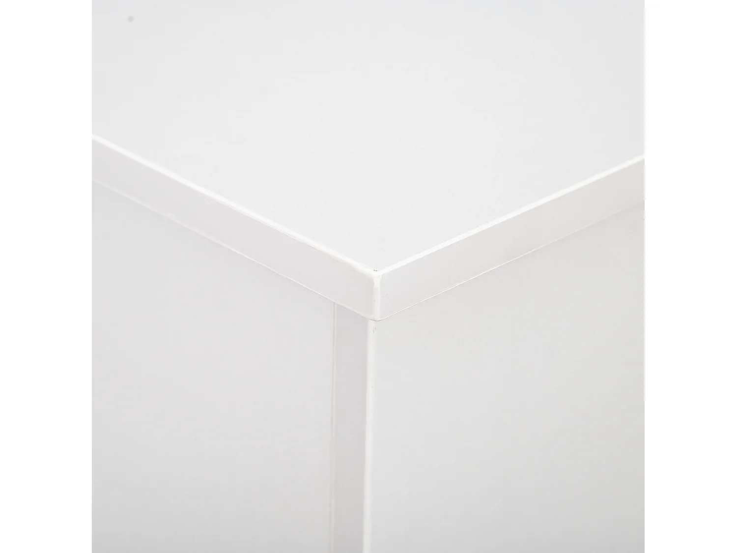 Panca contenitore in legno multiuso per camera ingresso bianco