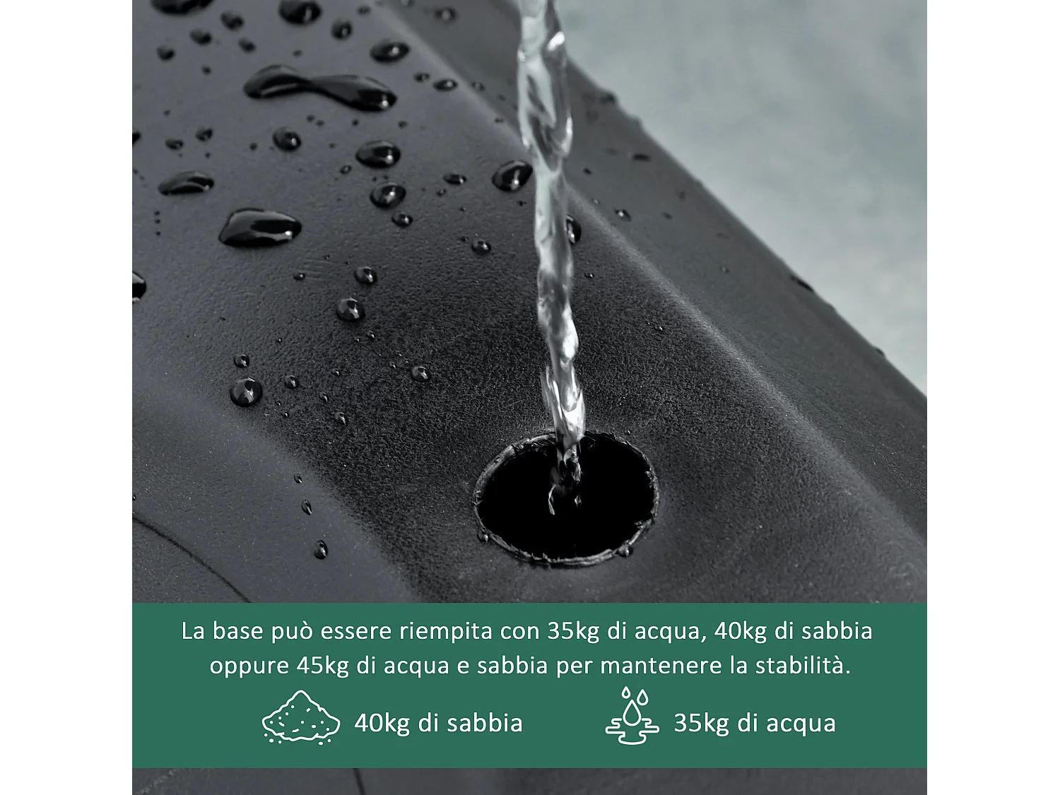 Sedia inginocchiatoio in tessuto effetto lino e legno di betulla nero