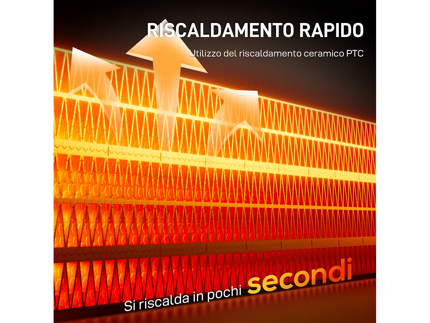 Stufetta elettrica basso consumo, 2000w stufa elettrica ceramica