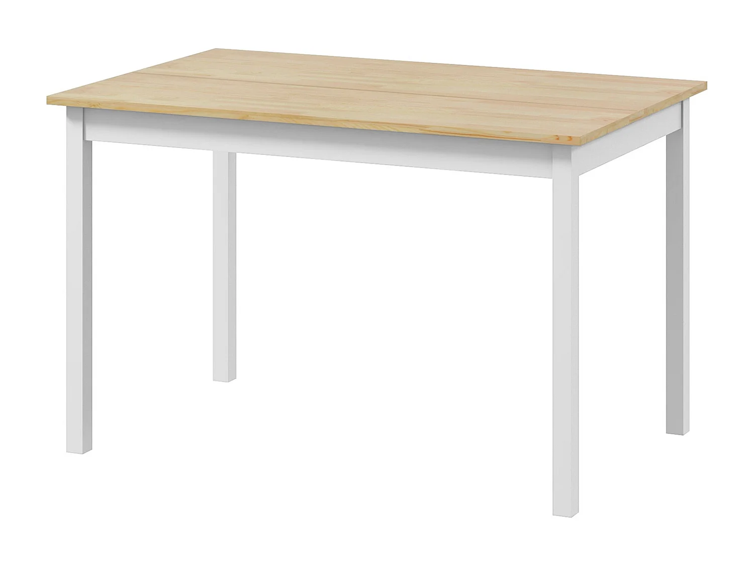 Tavolo da pranzo minimal 4 posti con piedini antiscivolo