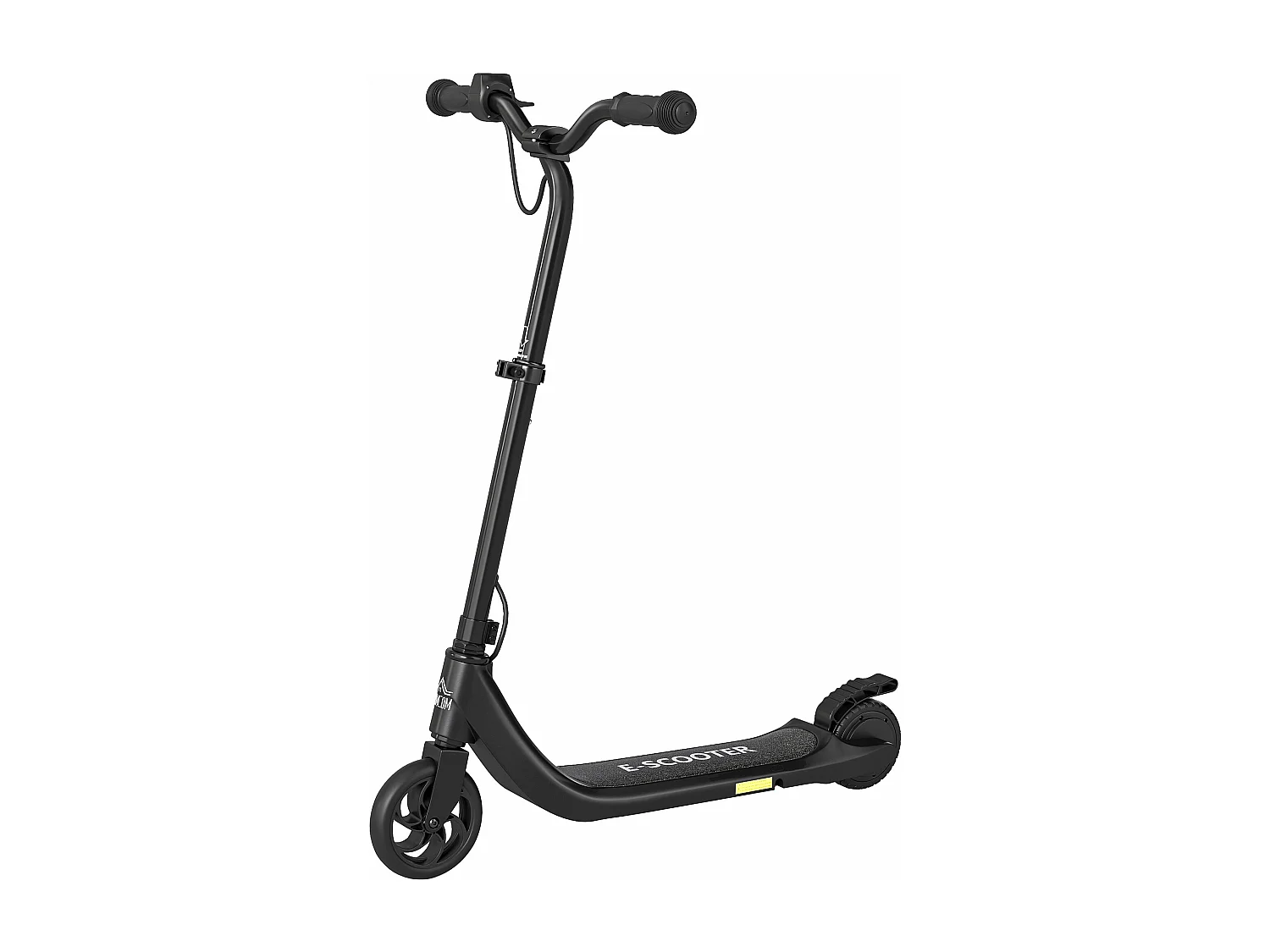 Monopattino elettrico per bambini 120w altezza regolabile nero