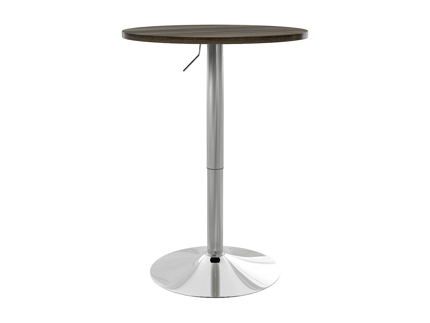 Tavolo alto da bar con altezza regolabile e girevole a 360°