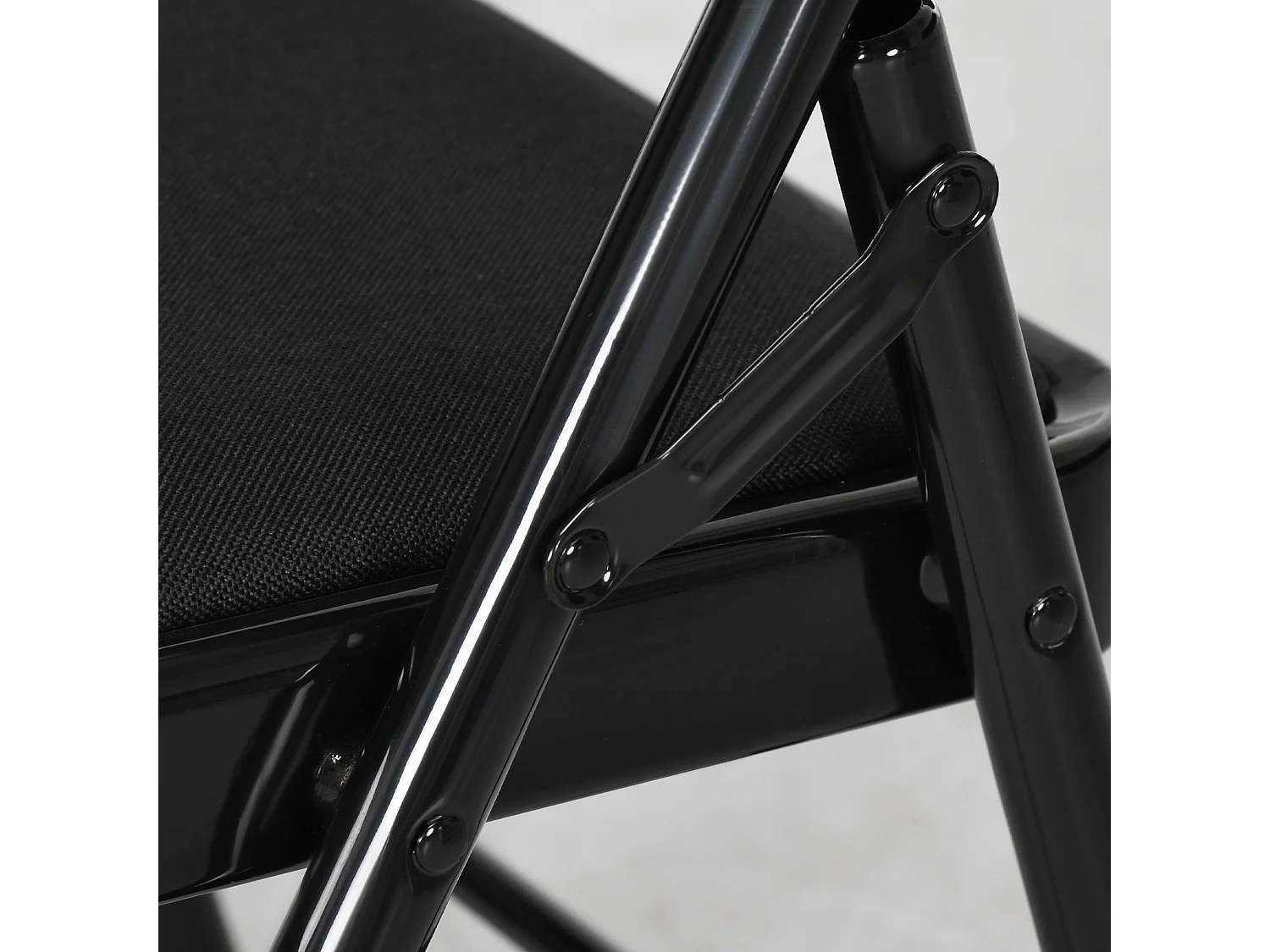 Set 4 sedie pieghevoli con seduta imbottita sedie moderne salvaspazio