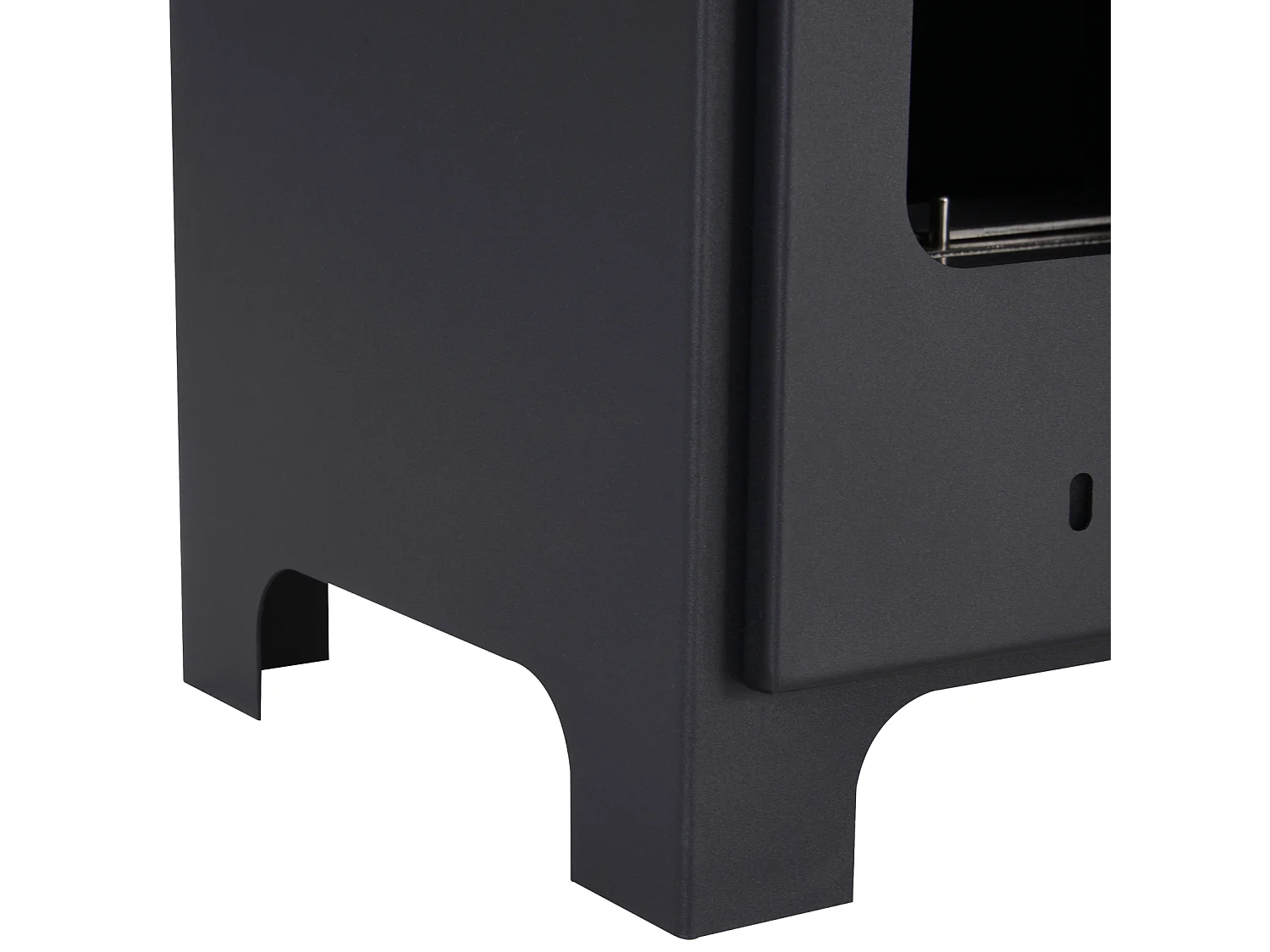 Caminetto bioetanolo 0.9l nero efficiente