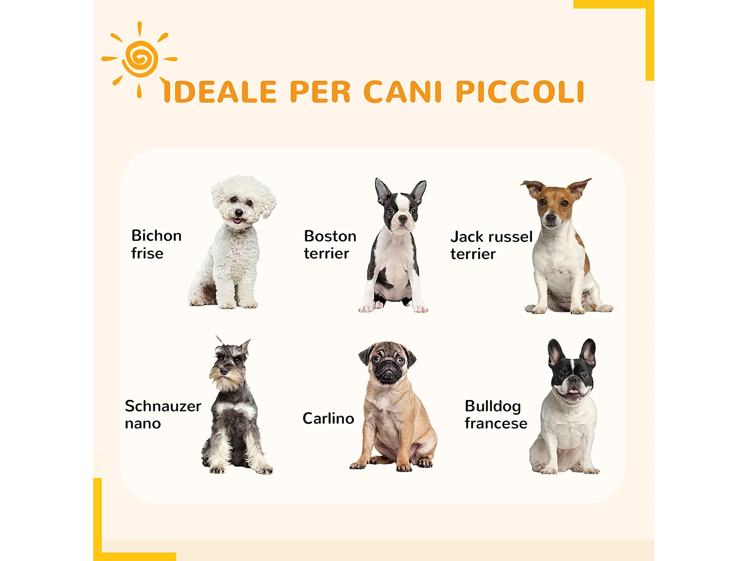 Cancellino per cani a 8 pannelli modulabili in acciaio nero