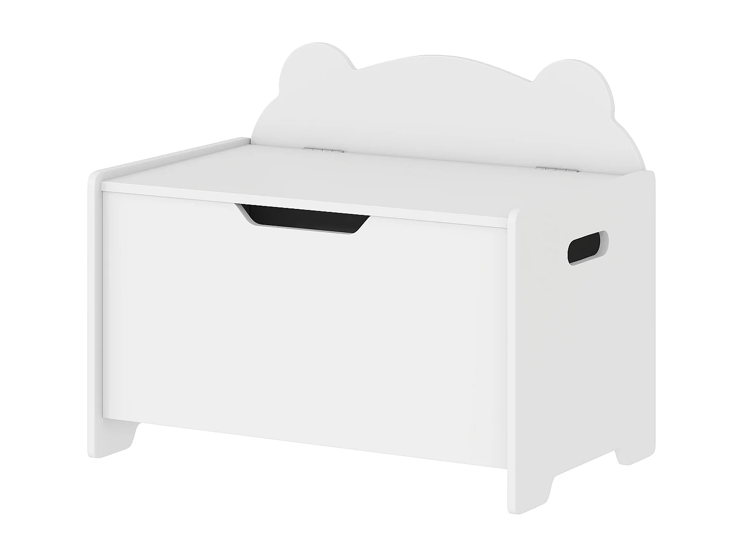 Baule portagiochi per bambini 3-8 anni a forma di orso capacità 20 kg