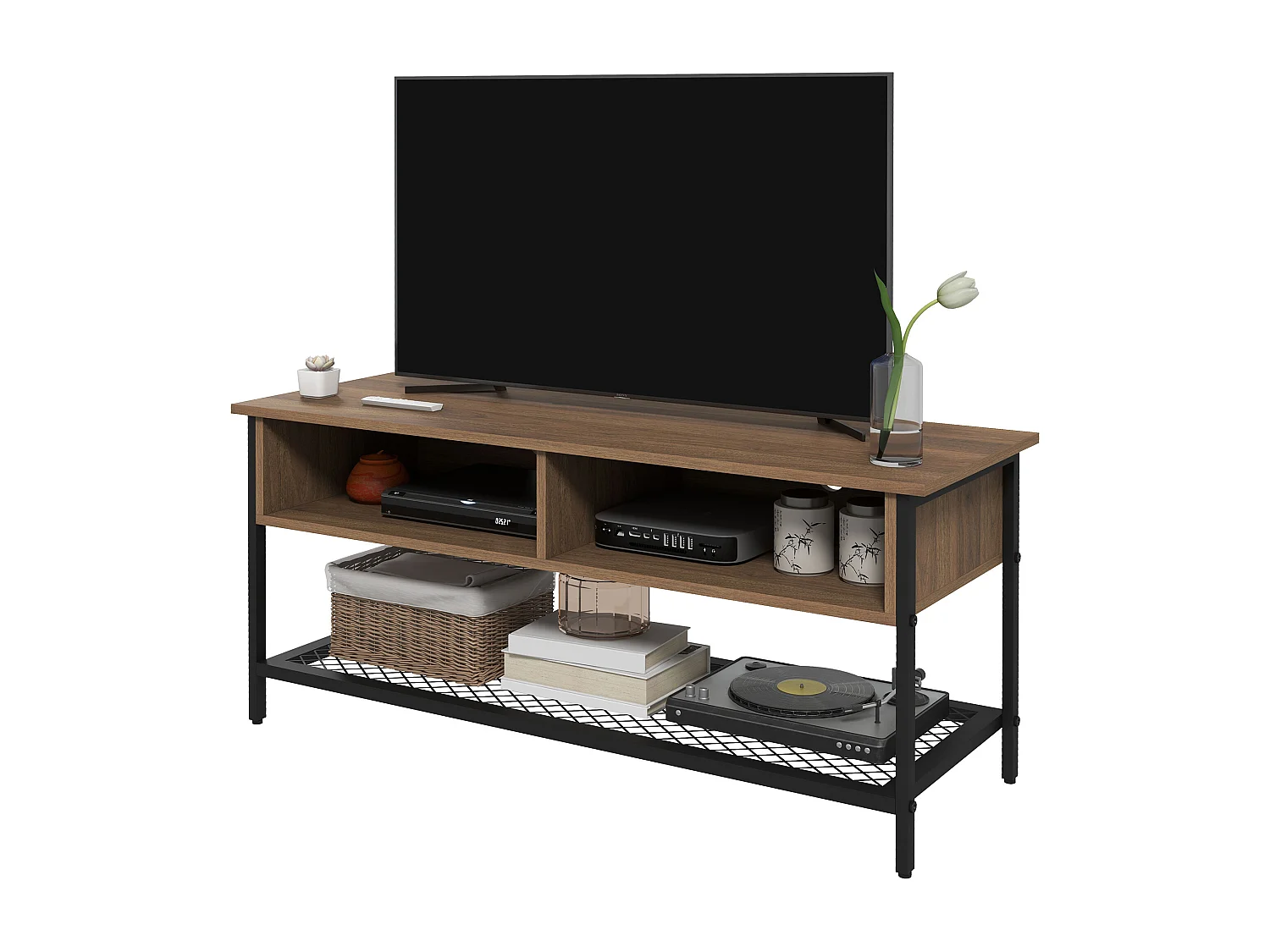 Mobile porta tv fino 48" in stile industriale