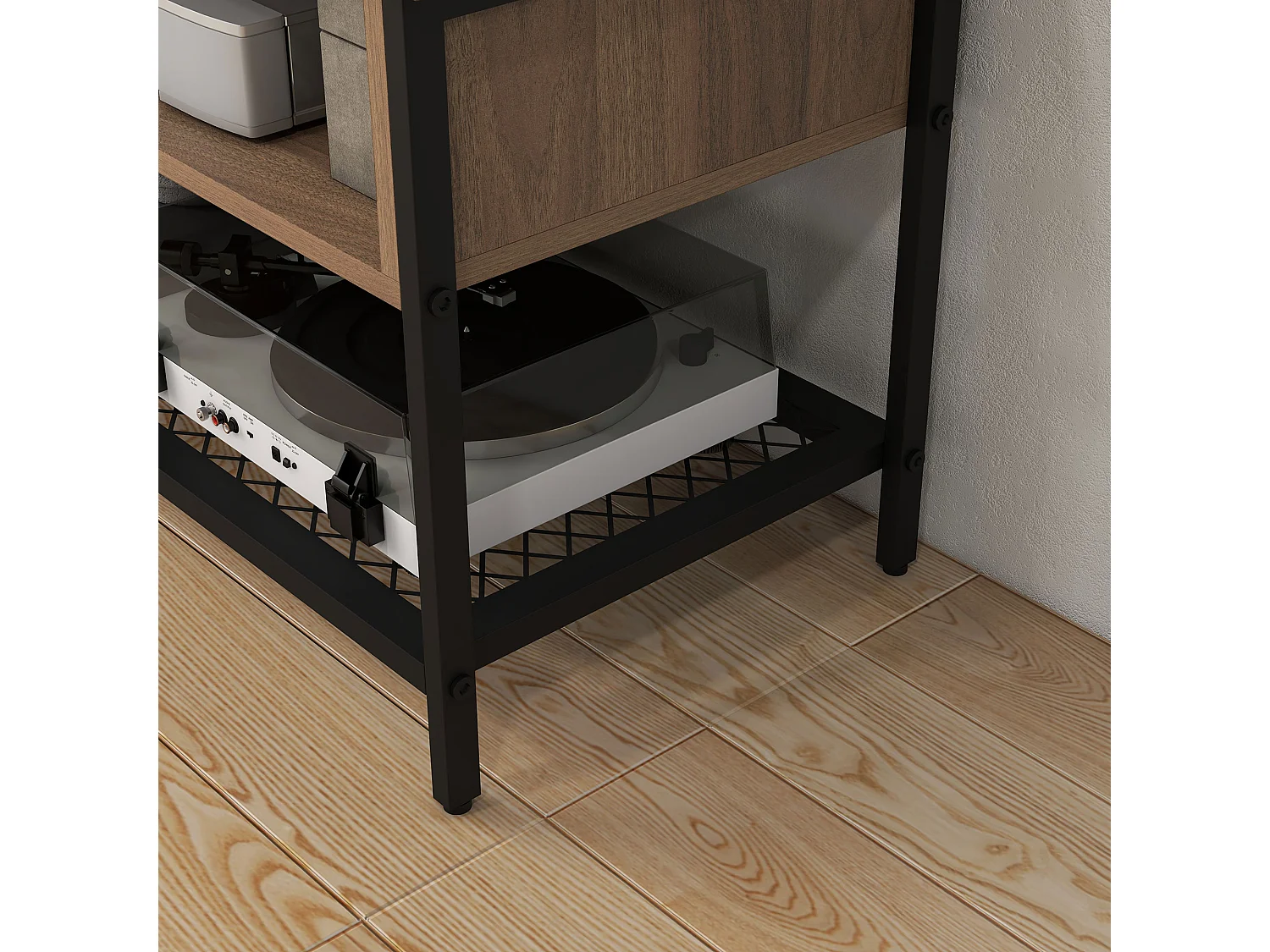 Mobile porta tv fino 48" in stile industriale