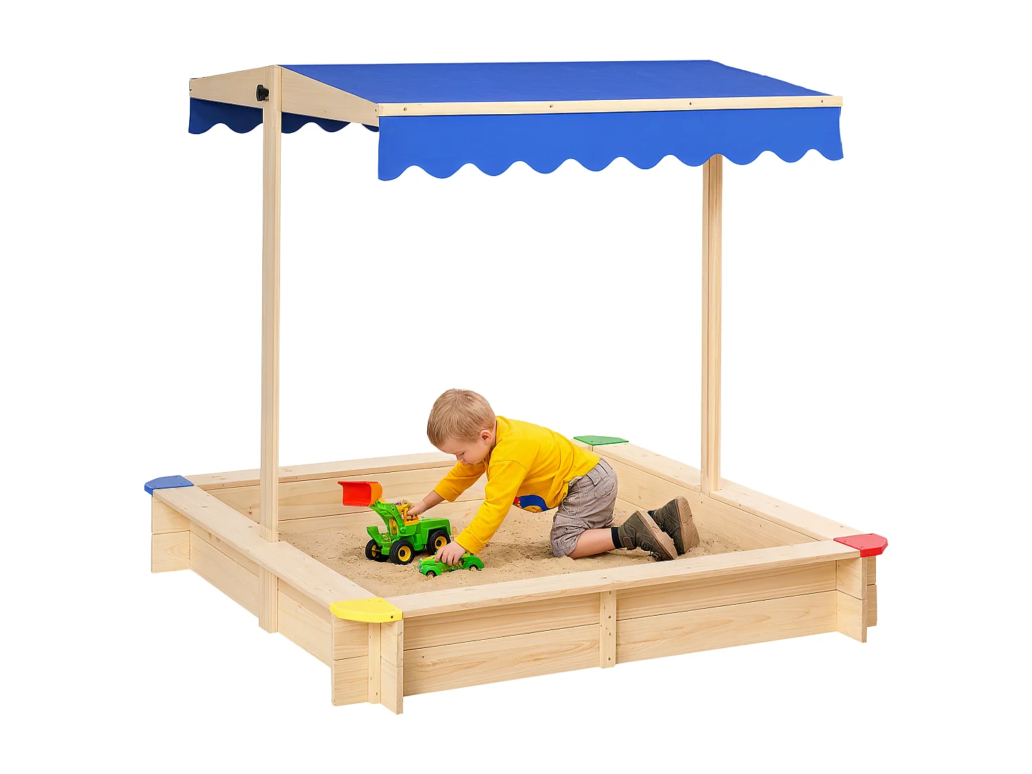 abbiera per Bambini in Legno con Panca