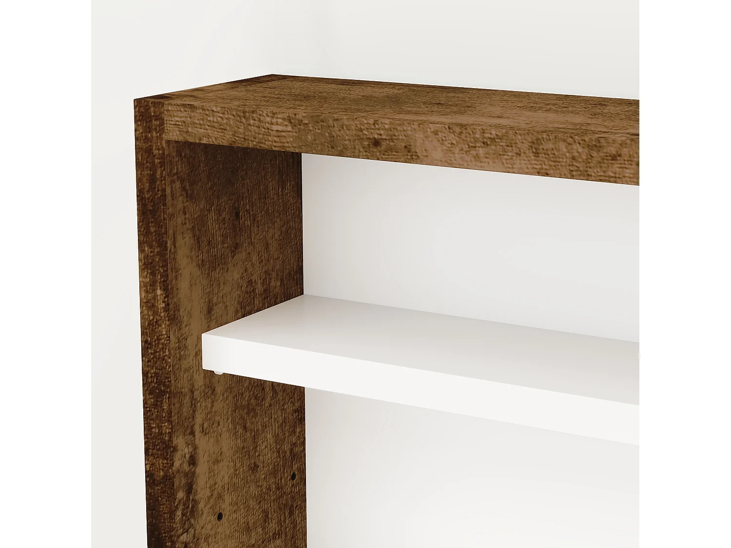 Vetrina espositiva da parete a 4 ripiani regolabili vetrinetta per collezionismo