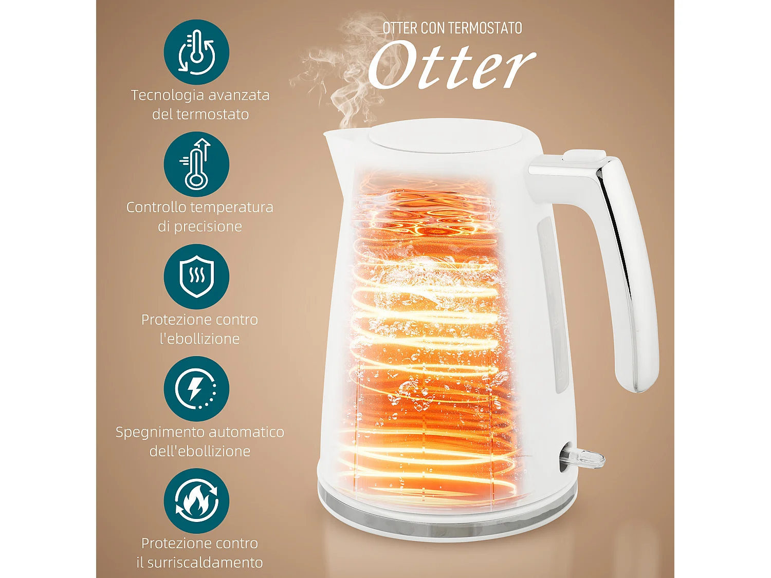 Set colazione tostapane a fessura larga a 2 fette con 7 livelli di doratura