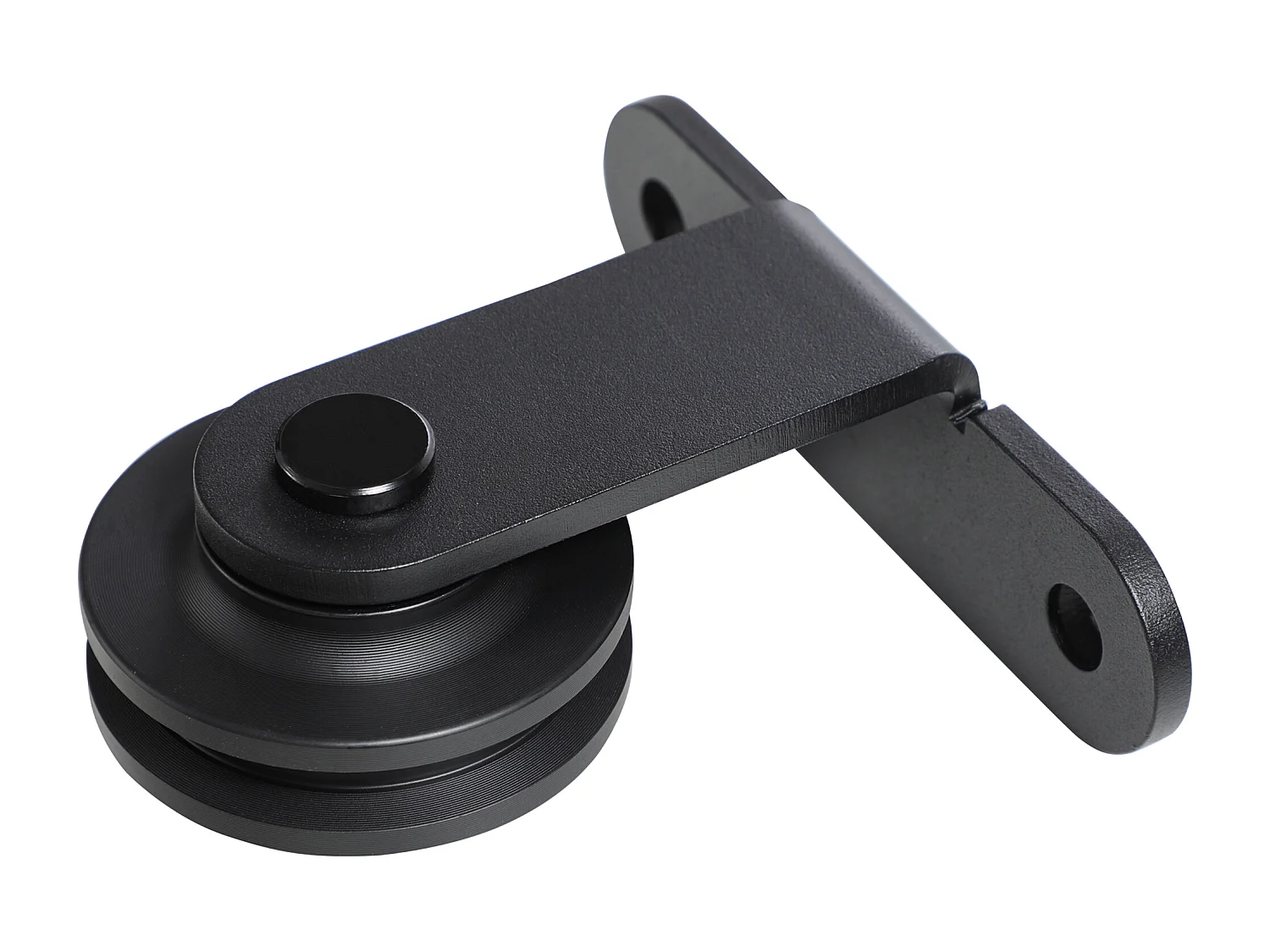 Kit porta scorrevole con binari, fermi e guide in acciaio 200x40x0.6cm