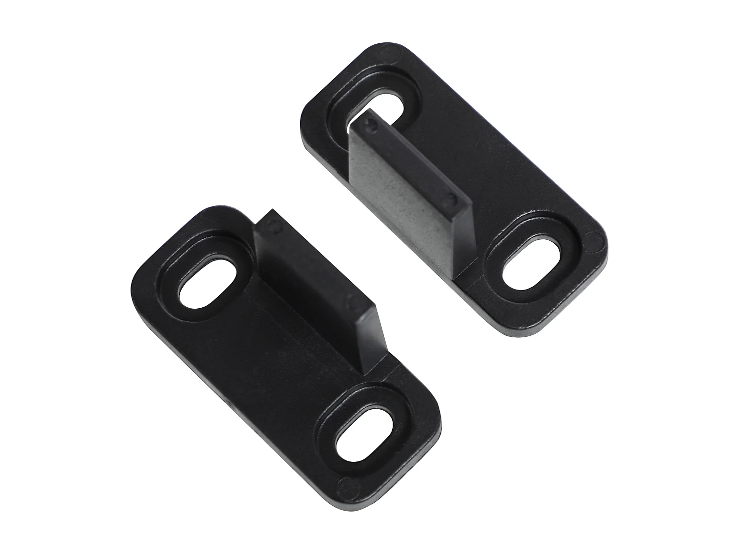 Kit porta scorrevole con binari, fermi e guide in acciaio 200x40x0.6cm