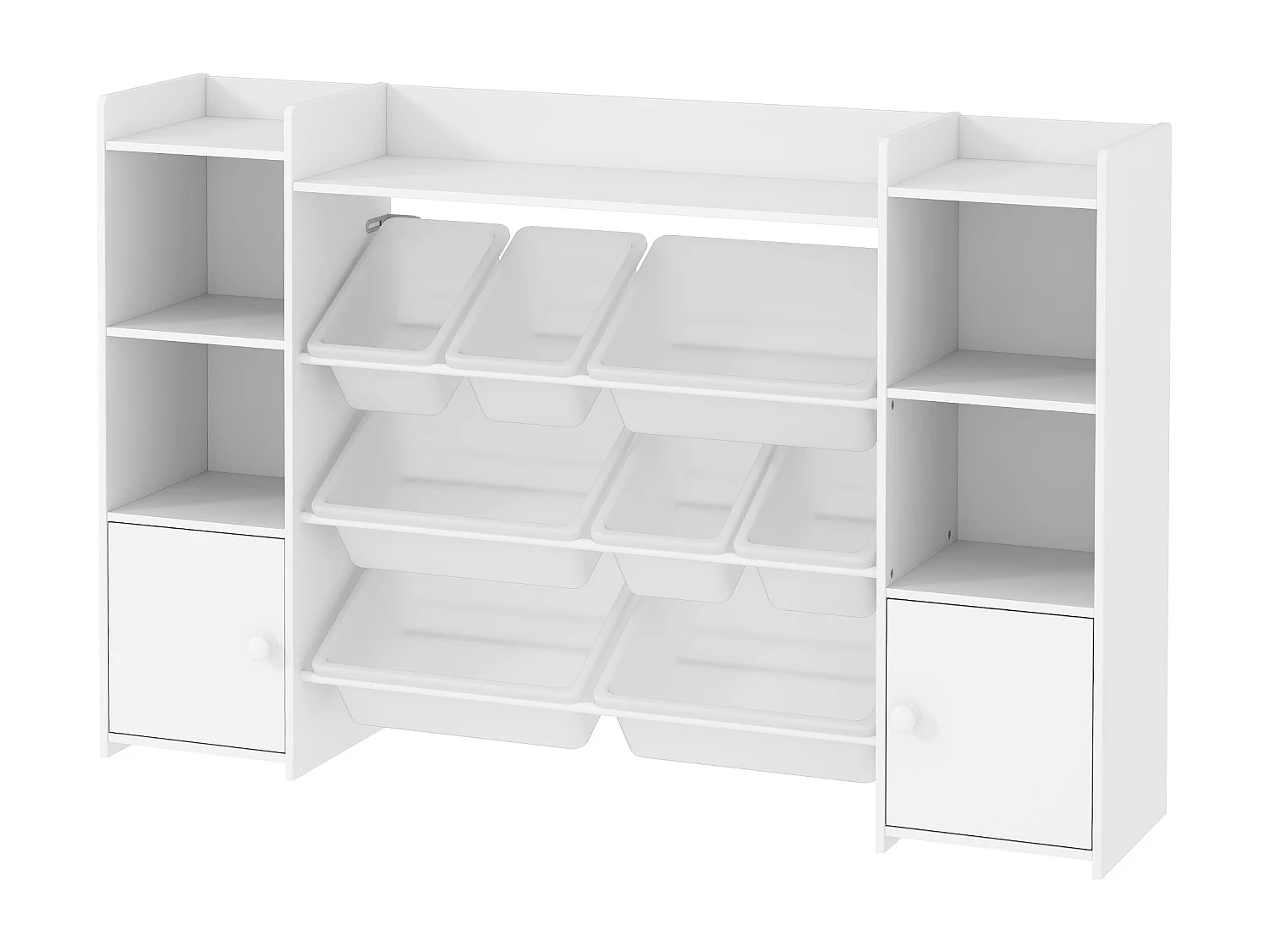 Scaffale portagiochi bambini libreria montessoriana per bambini