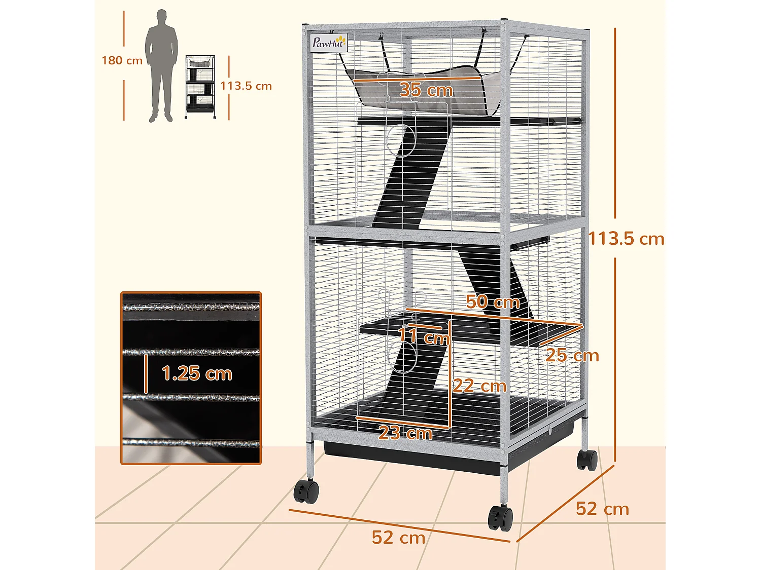 Sedia inginocchiatoio in tessuto effetto lino e legno di betulla nero