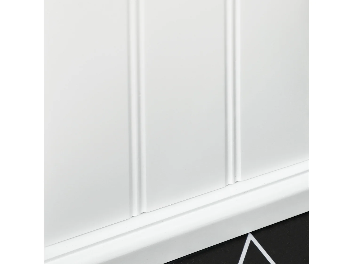 Mobile bagno con porta carta igienica e armadietto in mdf