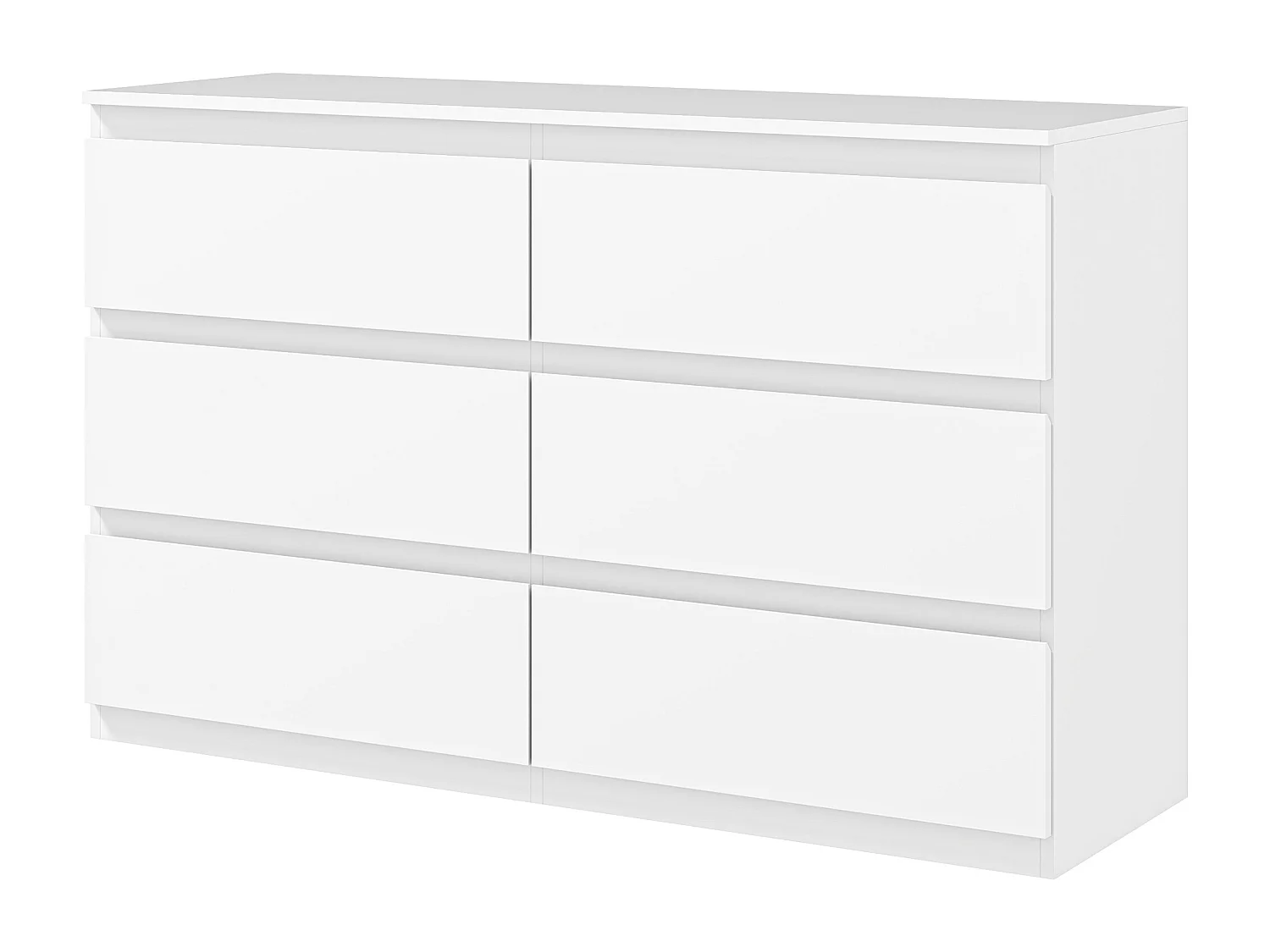 Cassettiera camera da letto 6 cassetti comò camera da letto in legno