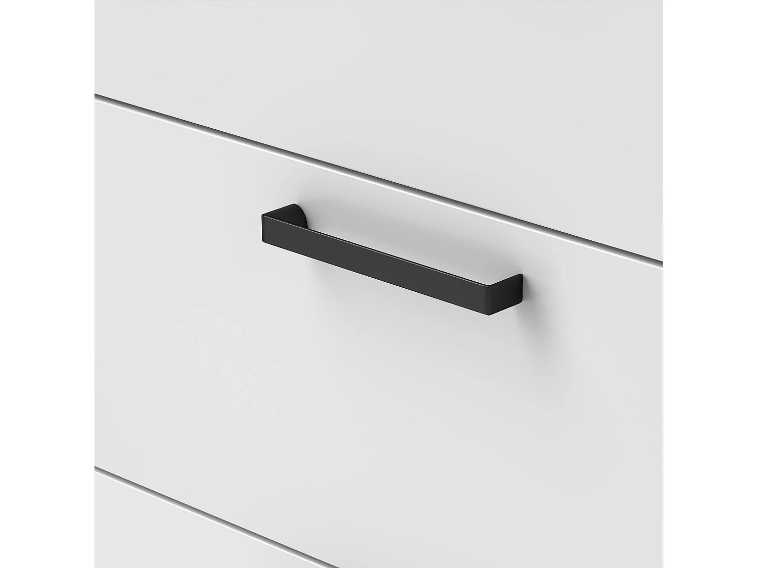 Cassettiera 5 cassetti intercambiabili in legno 60x40x114 cm bianco