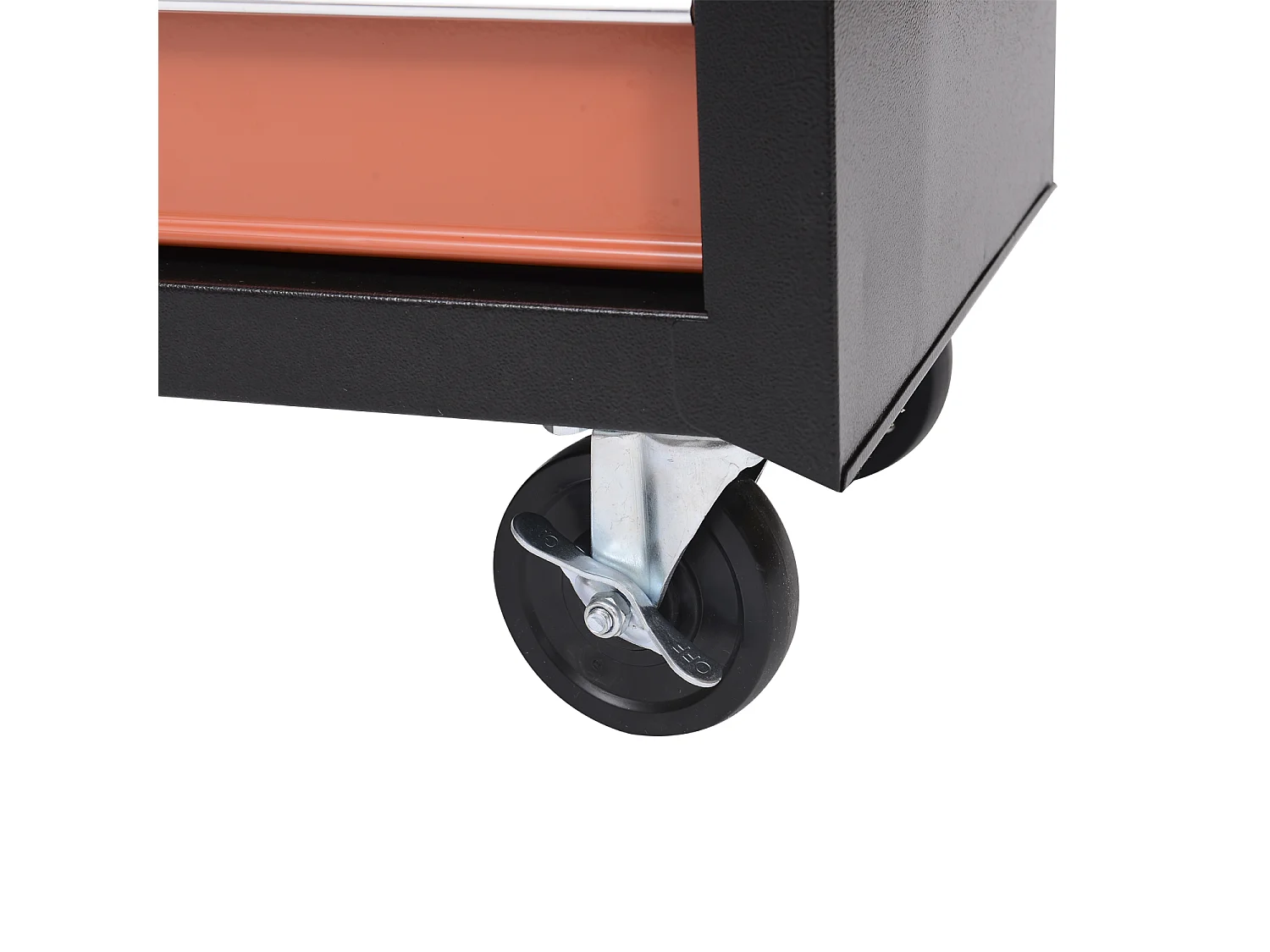 Carrello porta attrezzi da officina con ruote in acciaio