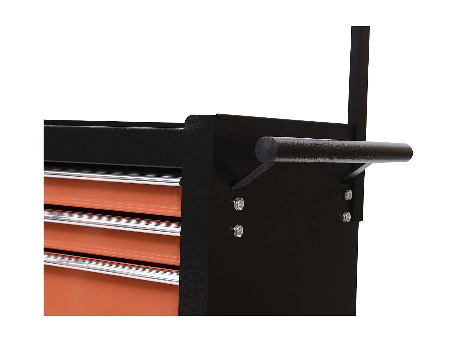 Carrello porta attrezzi da officina con ruote in acciaio