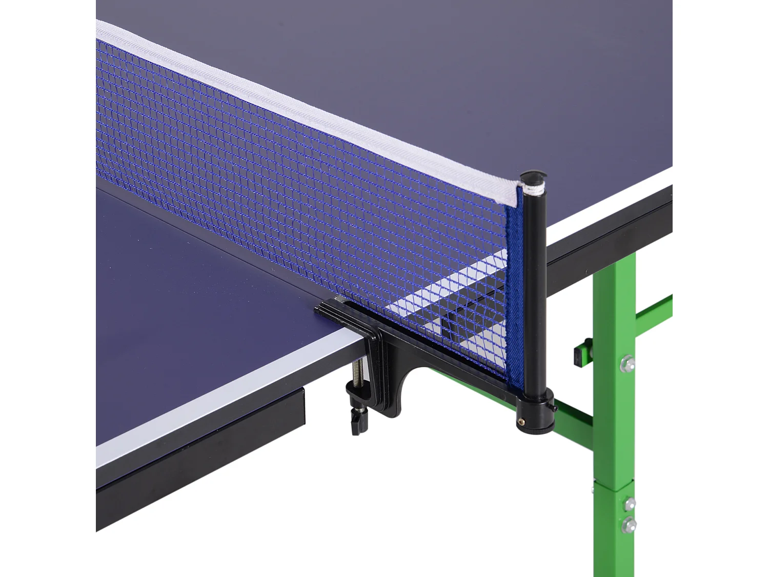 Tavolo da Ping Pong Pieghevole Interno con 8 Ruote