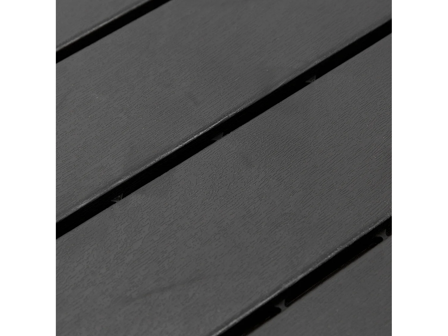 Set 9 mattonelle a incastro per esterni e interni nero