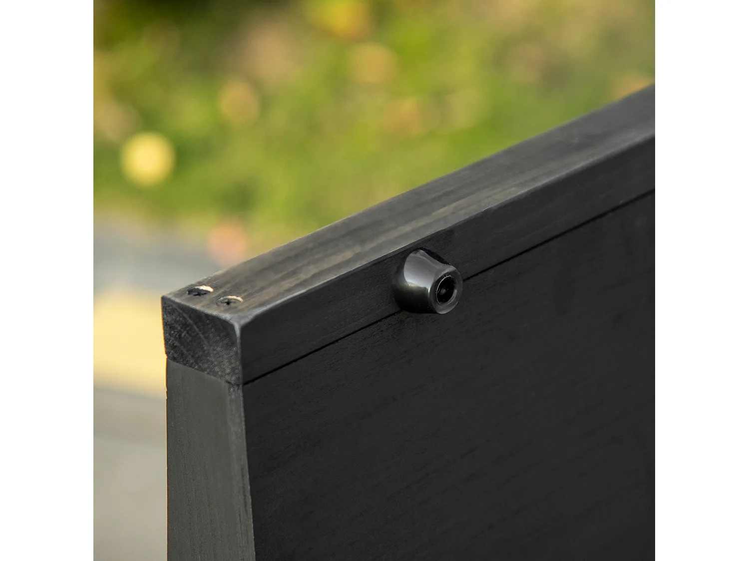 Rampa per cani pieghevole in legno antiscivolo e maniglia nera