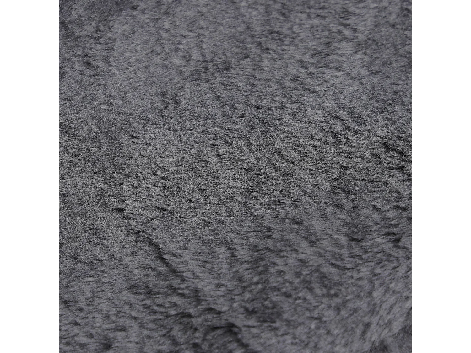 Scaletta per cani a 4 gradini in tessuto vellutato grigio scuro