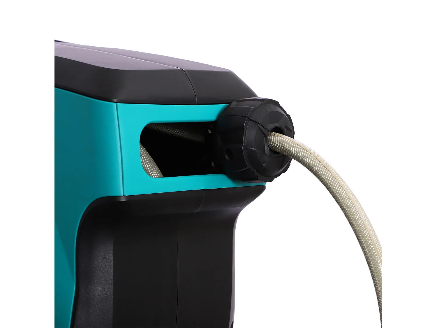 Avvolgitubo automatico a 7 modalità di irrigazione in pp nero e verde