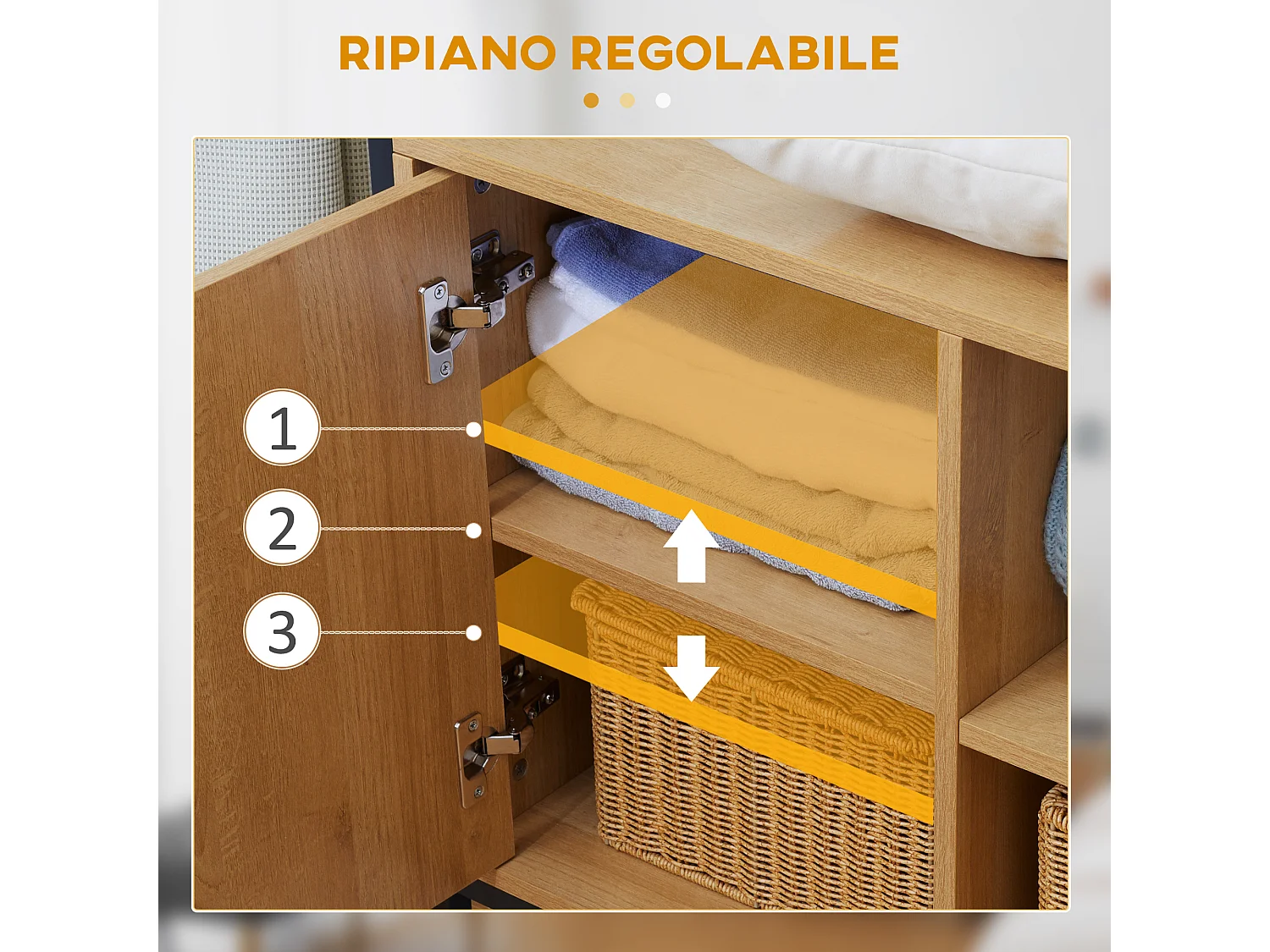 Appendiabiti stile industriale con scarpiera 80x40x180cm