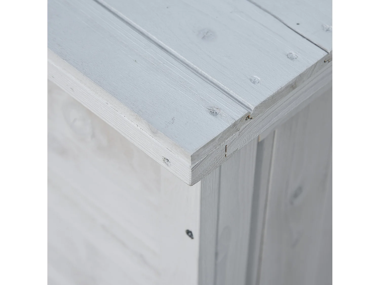 Cassapanca da Giardino in Legno con Contenitore