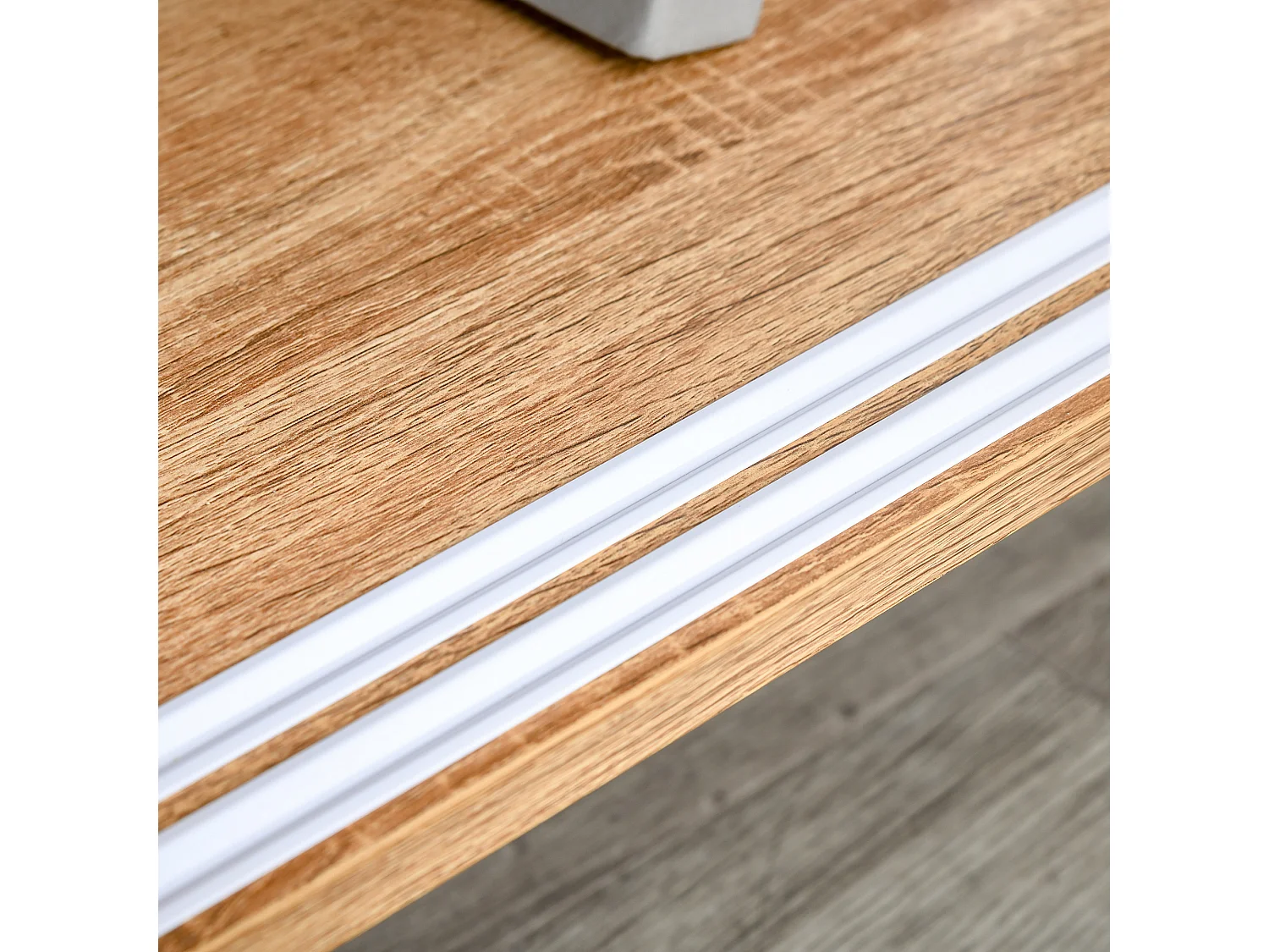 Mobile cucina credenza moderna con mensole regolabili