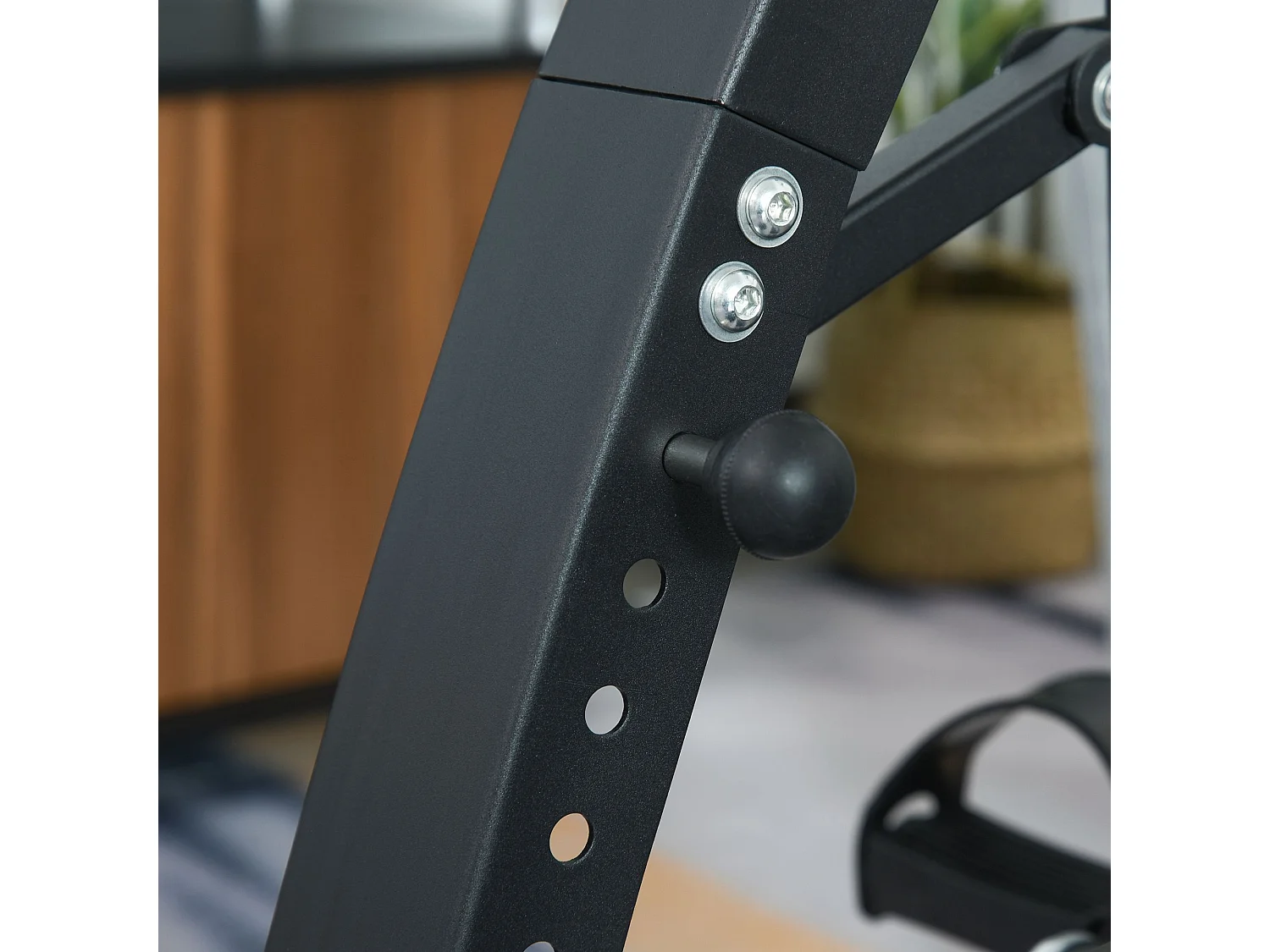 Pedaliera per gambe e braccia regolabile con schermo led nero