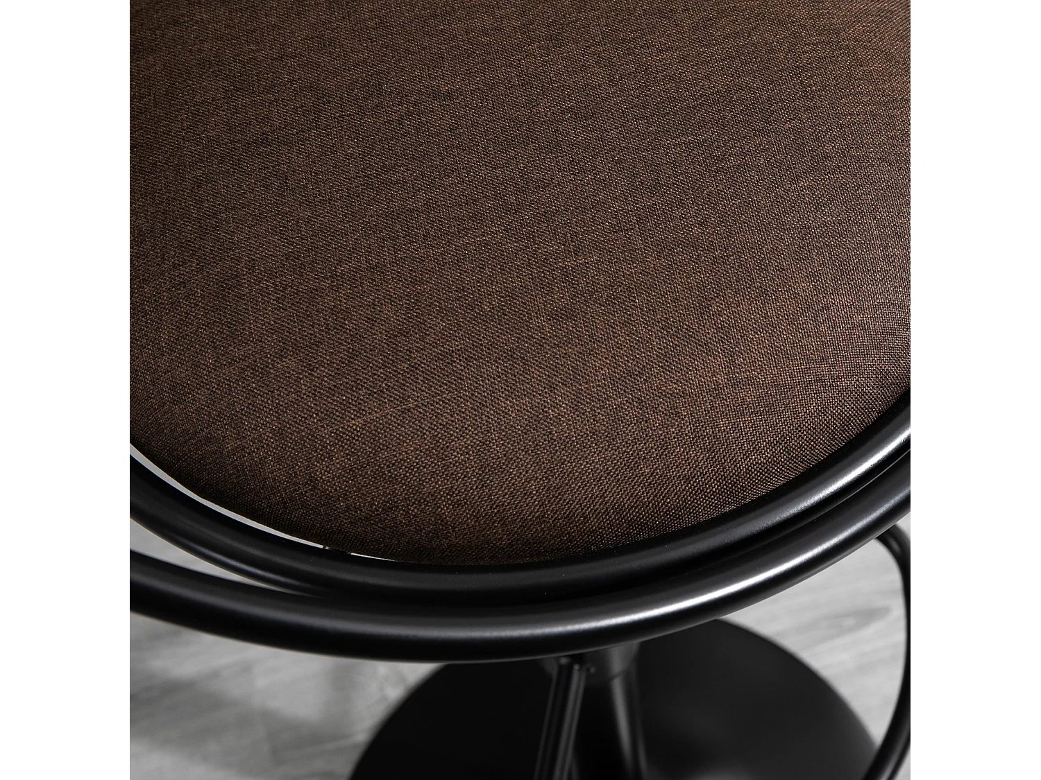 Set 2 sgabelli da bar girevoli altezza regolabile e poggiapiedi