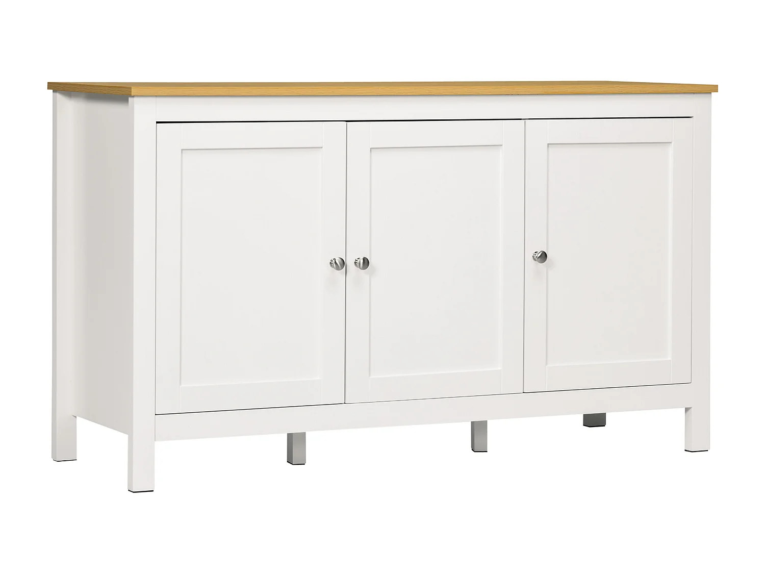 Credenza cucina con 3 ante mobile cucina moderno con ripiano regolabile