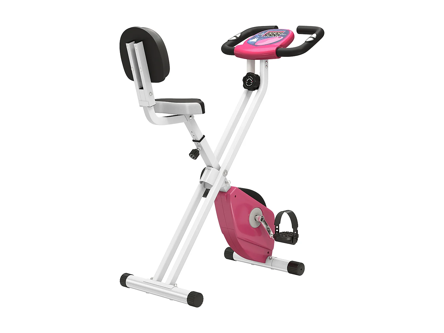 Soozier cyclette da camera pieghevole a 5 posizioni e 8 resistenze