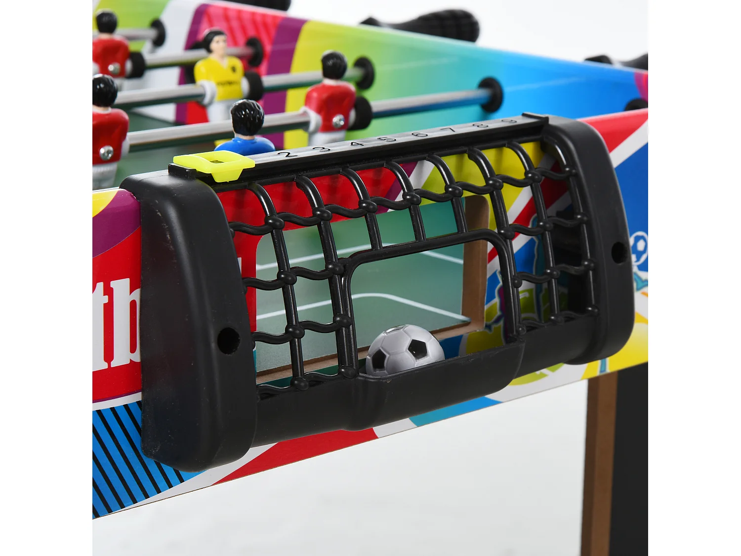 Calcio balilla classico con 2 tabelloni segnapunti 86.5x43.5x63 cm